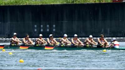 Deutschland-Achter verpasst Gold - Paradeboot holt Silber