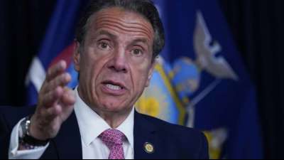 New Yorks Gouverneur tritt nach Bel&auml;stigungsvorw&uuml;rfen zur&uuml;ck