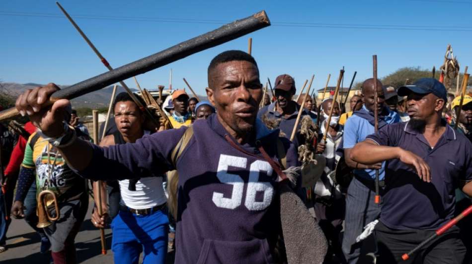 Hunderte protestieren gegen Inhaftierung von S&uuml;dafrikas Ex-Pr&auml;sident Zuma