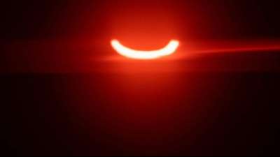 Ringf&ouml;rmige Sonnenfinsternis zieht &uuml;ber die n&ouml;rdliche Hemisph&auml;re