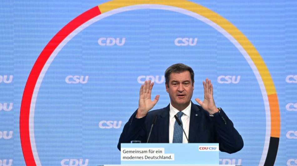 Unionskundgebung: S&ouml;der warnt vor Machtverlust