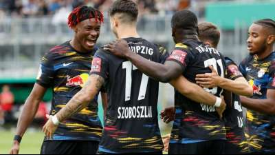 DFB-Pokal: K.o. f&uuml;r Bremen - Leipzig souver&auml;n