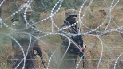 Gemeinsame Milit&auml;r&uuml;bungen von Moskau und Minsk nahe polnischer Grenze