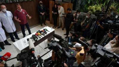 Brasiliens Pr&auml;sident  nach zwei Tagen aus Krankenhaus entlassen