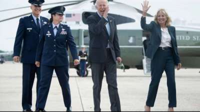 US-Pr&auml;sident Biden auf erster Auslandsreise nach Europa
