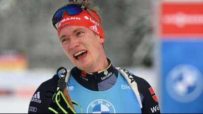 Doll l&auml;uft im Ruhpolding-Sprint auf Platz zwei - Lesser Sechster