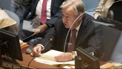 Guterres fordert mehr Anstrengungen beim Ausbau erneuerbarer Energien