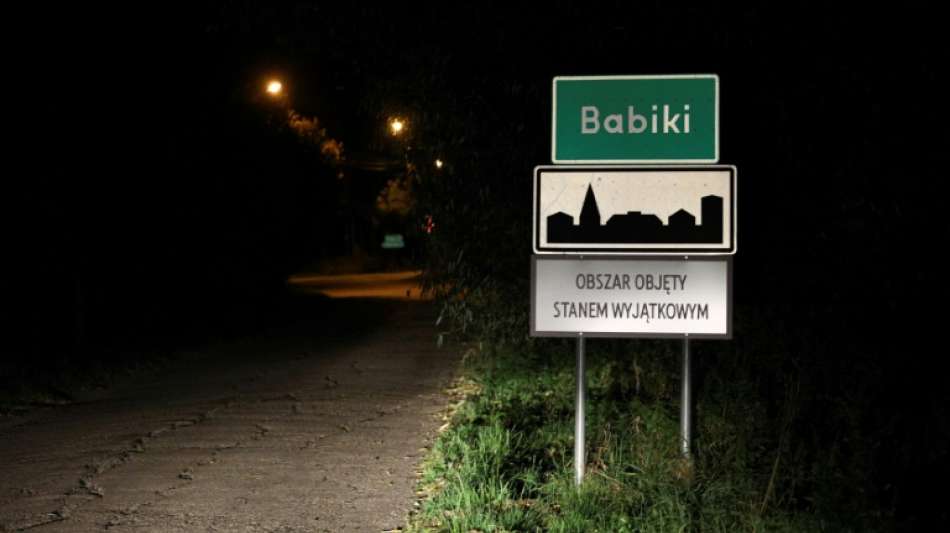 Polen verl&auml;ngert Notstand an Grenze zu Belarus trotz Todes von Migranten
