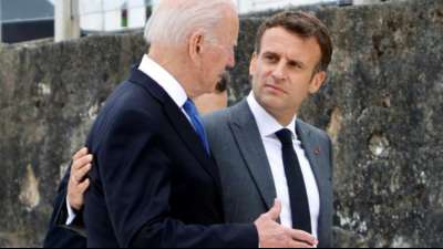 Biden und Macron treffen sich am Freitag in Rom zu Gespr&auml;ch &uuml;ber U-Boot-Streit