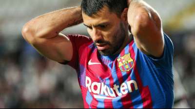 Am Mittwoch: R&uuml;cktritt von Barca-Star Ag&uuml;ero erwartet