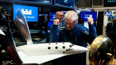 Britischer Milliard&auml;r Richard Branson will in den Weltraum fliegen