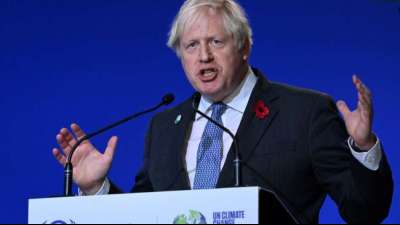 Johnson warnt Staats- und Regierungschefs vor Scheitern der Weltklimakonferenz