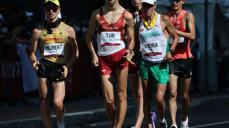 Geher Hilbert holt Olympia-Silber &uuml;ber 50 km 