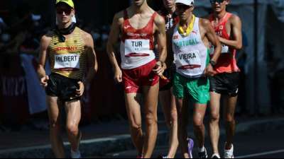 Geher Hilbert holt Olympia-Silber &uuml;ber 50 km 