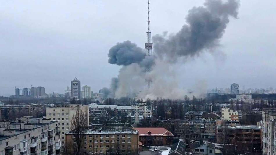 Kiew: F&uuml;nf Tote bei russischem Terror-Angriff auf Fernsehturm