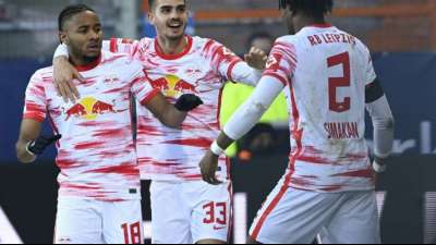 Joker Nkunku schie&szlig;t Leipzig zum sp&auml;ten Sieg
