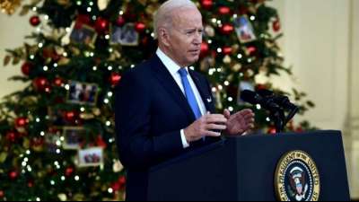 Biden setzt im Kampf gegen Omikron-Variante auf halbe Milliarde Schnelltests