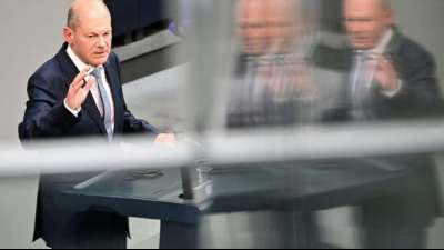 Scholz: Hochwasser-Hilfen sind "beeindruckendes Zeichen der Solidarit&auml;t"