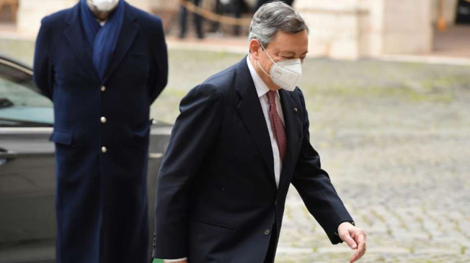 Draghi als italienischer Ministerpr&auml;sident vereidigt