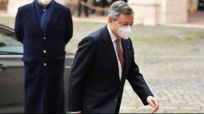 Draghi als italienischer Ministerpr&auml;sident vereidigt