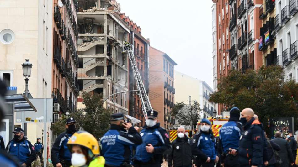 Mindestens drei Tote bei schwerer Explosion im Zentrum von Madrid