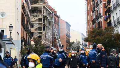 Mindestens drei Tote bei schwerer Explosion im Zentrum von Madrid