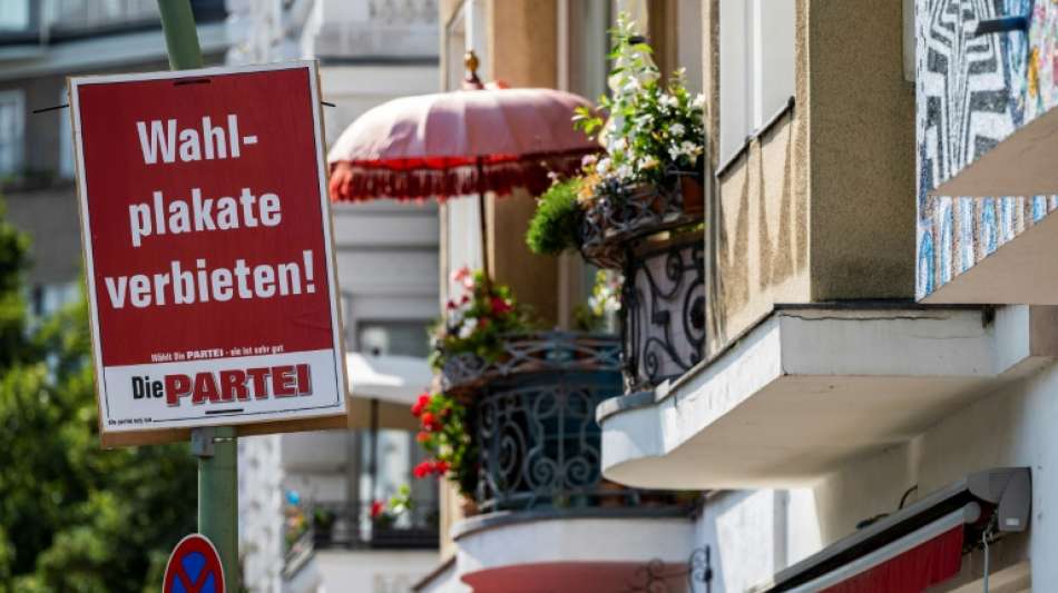 Insgesamt 47 Parteien nehmen mit Kandidaten an Bundestagswahl teil