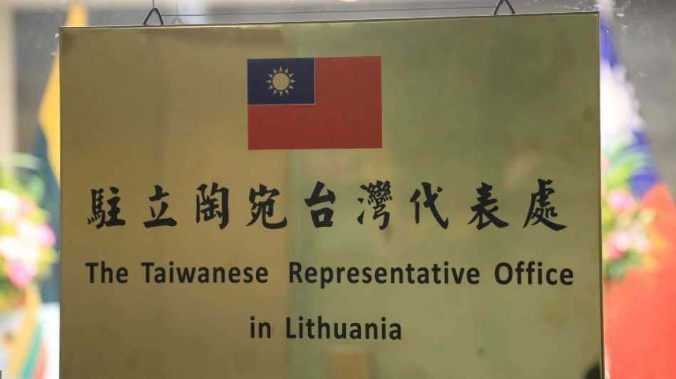 Taiwan vergibt Kredite an litauische Firmen wegen Streits mit China