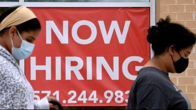 USA: Zahl w&ouml;chentlicher Arbeitslosenmeldungen unter 300.000