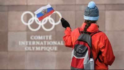 IOC will Ausschluss des russischen und belarussischen Sports
