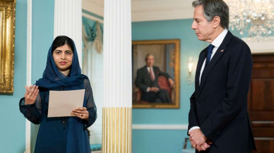 Friedensnobelpreistr&auml;gerin Malala fordert mehr US-Hilfe f&uuml;r afghanische Frauen