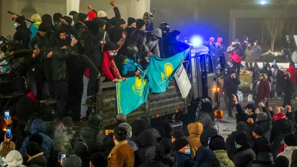 Regierung: 26 "bewaffnete Kriminelle" bei gewaltsamen Protesten in Kasachstan get&ouml;tet