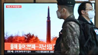Nordkorea feuert Rakete Richtung Ostchinesisches Meer ab