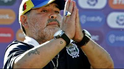 Dieb der Spezialuhr von Diego Maradona in Indien geschnappt