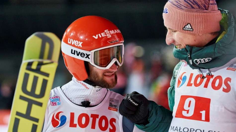 Geiger und Eisenbichler in Bischofshofen-Quali in den Top 6 - Kobayashi &uuml;berragend