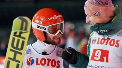 Geiger und Eisenbichler in Bischofshofen-Quali in den Top 6 - Kobayashi &uuml;berragend