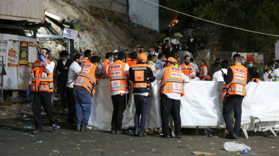 Dutzende j&uuml;dische Pilger bei Massenpanik in Israel gestorben
