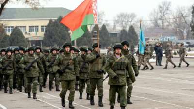 Milit&auml;rb&uuml;ndnis unter Russlands F&uuml;hrung zieht letzte Einheiten aus Kasachstan ab