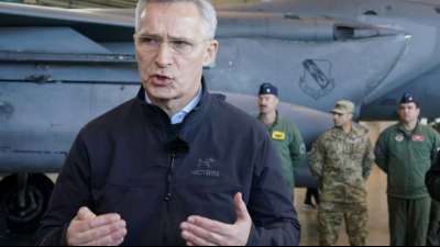 Stoltenberg: Russischer Einmarsch in Ukraine hat "Frieden in Europa ersch&uuml;ttert"