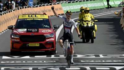 Tour de France: Mohoric gewinnt 19. Etappe und feiert zweiten Tagessieg