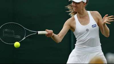 Tennis: Barthel ohne Chance gegen Swiatek