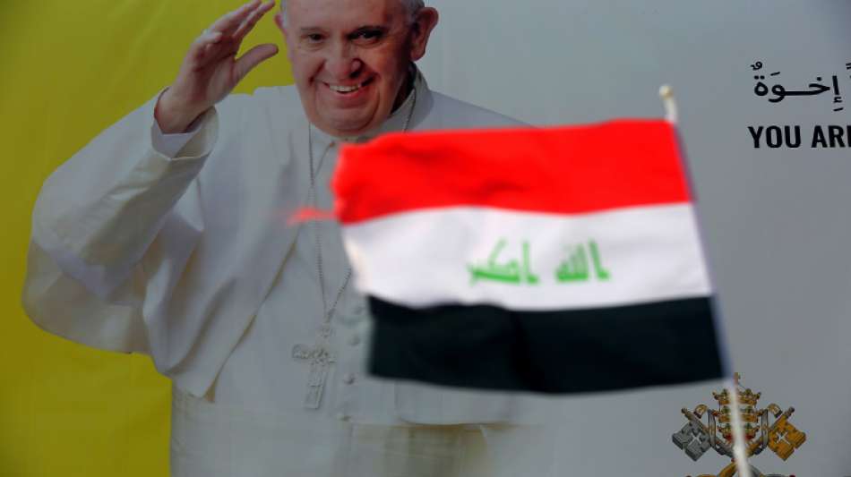 Papst Franziskus in Nadschaf von Schiitenf&uuml;hrer Sistani empfangen