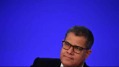 COP26-Pr&auml;sident: "Moment der Wahrheit"  in Glasgow gekommen