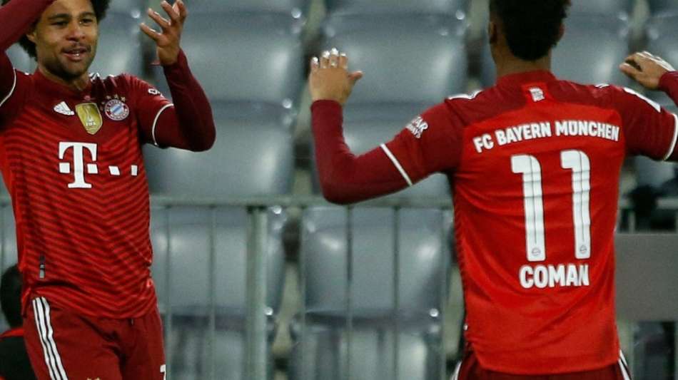 Fu&szlig;ball: FC Bayern mit M&uuml;he, aber weiter klar auf Titelkurs