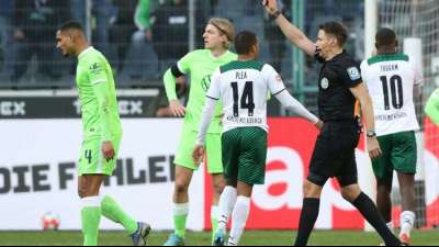 2:2 nach 0:2: Gladbach rettet Punkt gegen W&ouml;lfe
