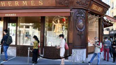 Absatz von Luxuswarenhersteller Herm&egrave;s leidet in der Corona-Krise 