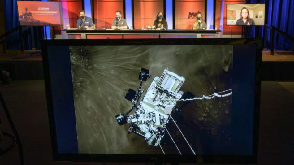 Einer Windb&ouml;e auf dem Mars zuh&ouml;ren
