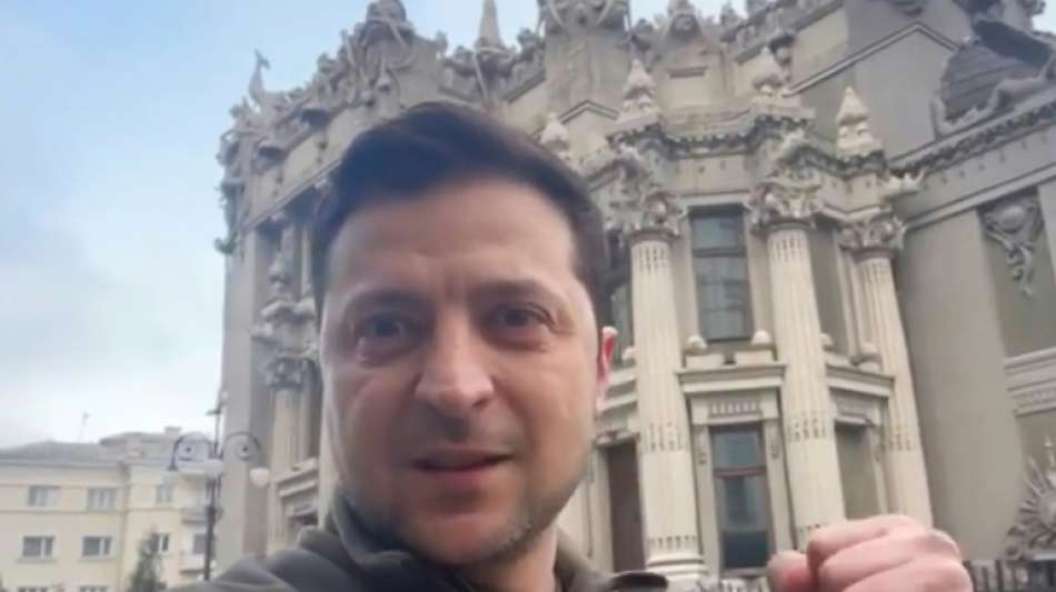 Selenskyj: Unsere Armee hat Kiew und Umgebung unter Kontrolle