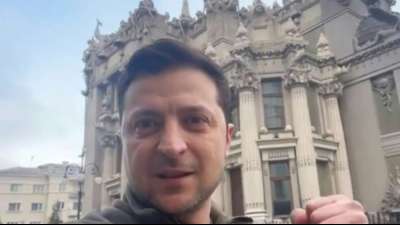 Selenskyj: Unsere Armee hat Kiew und Umgebung unter Kontrolle