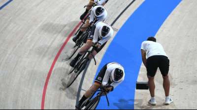 Erneuter Weltrekord: Bahn-Vierer der Frauen f&auml;hrt um Olympia-Gold